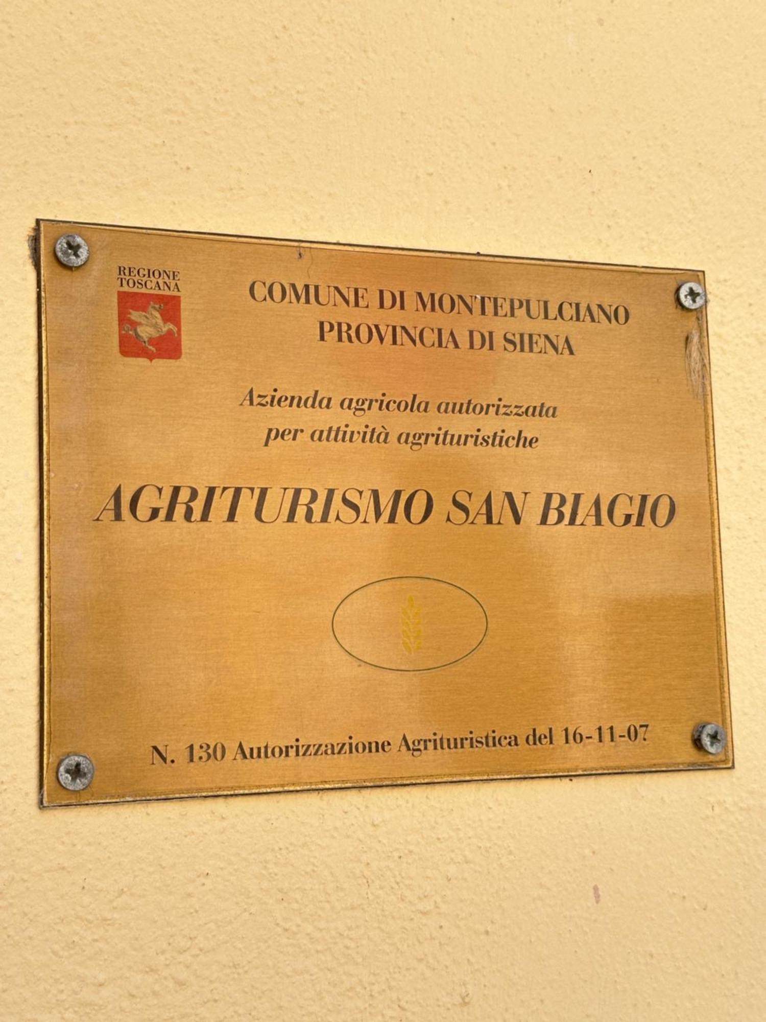 Agriturismo San Biagio Villa Montepulciano Stazione Kültér fotó